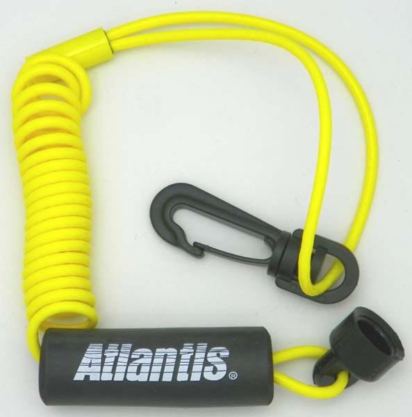 Atlantis Performance Lanyard With Float Tube - Fits Kawasaki, Honda, Polaris Jet Skis & Watercraft