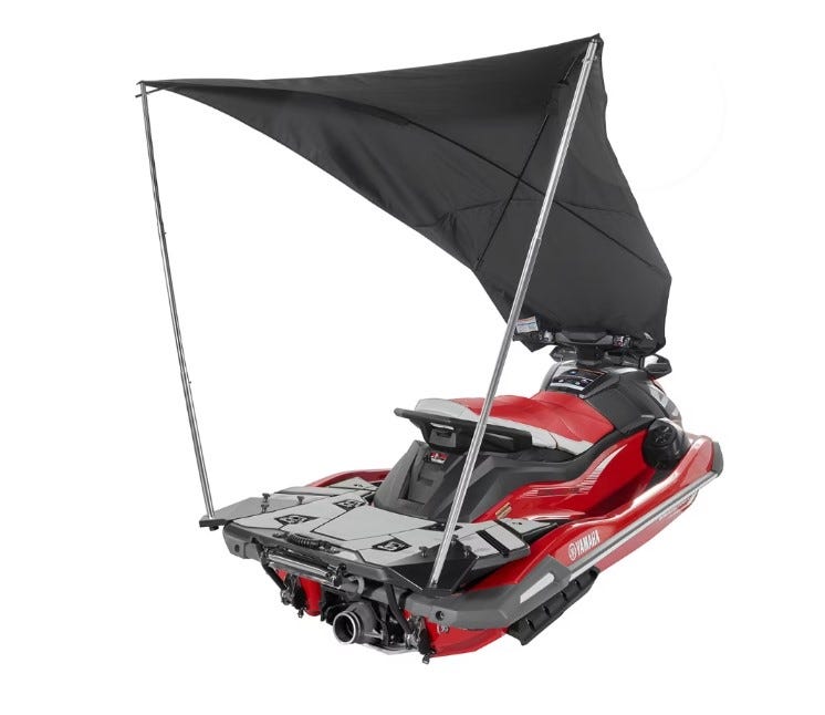 Yamaha RecDeck Shade Kit » Evolution Jetsports