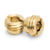 Vibrant T03 Turbo Inlet Flange (Divided Inlet) T304 SS 1/2in Thick